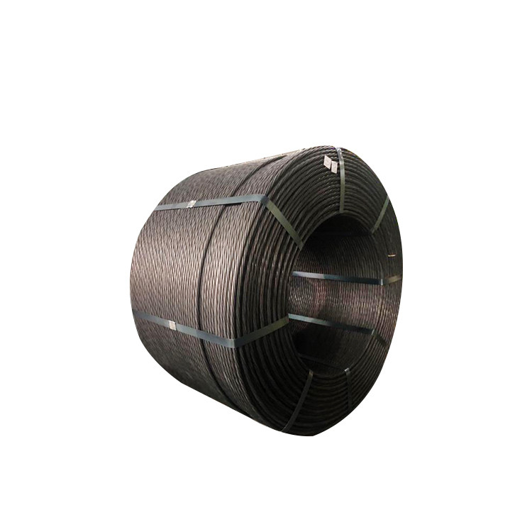 Prestressing Post Tensioned PC Strand 12.7mm Metal Thick Wire Strand