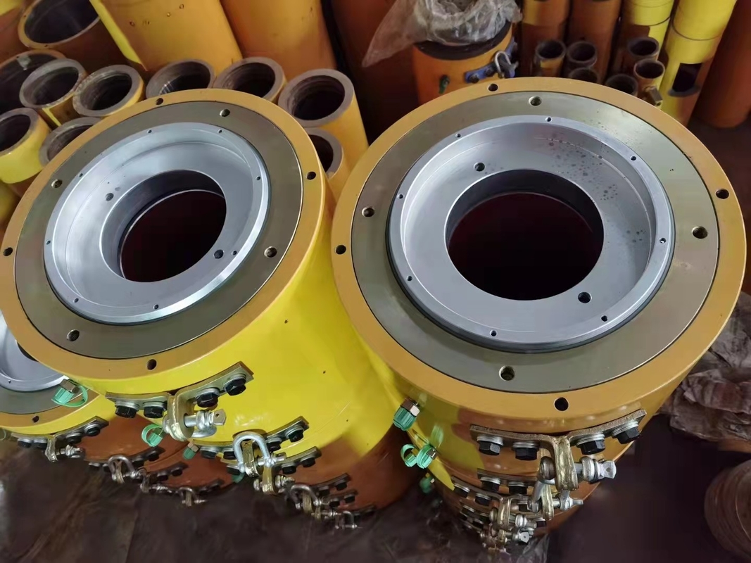 Prestressing 100 Ton 300 Ton 500 Ton Hydraulic Jack For Post Tensioning