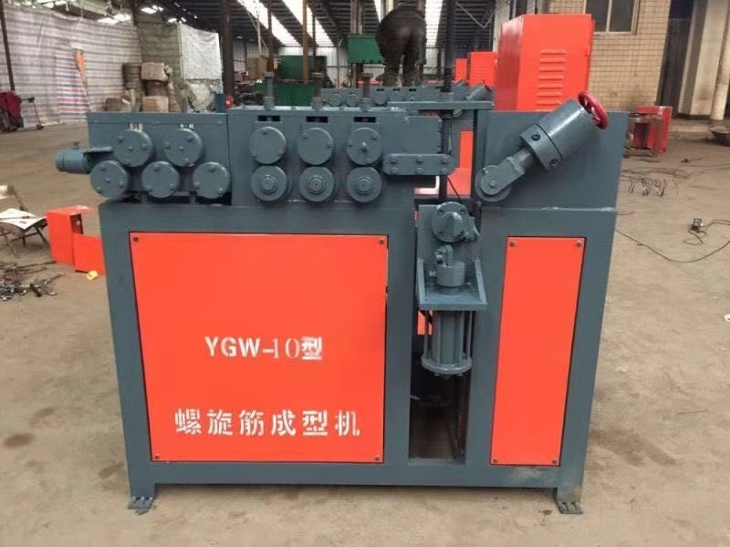 Circular Arc Steel Bar Bending Machine Spiral Rebar Ring Roller Bender Machine
