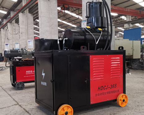 380V 50HZ Rebar Processing Machine 80MPa Rebar Cold Forging Machine