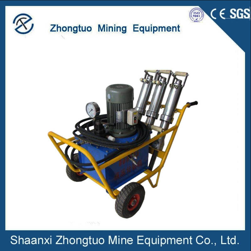 Hydraulic Marble Rock / Stone Splitter For Granite Superior Splitting Force